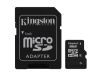  Зображення Модуль флеш-пам'яті Kingston 8GB microSDHC Class 4 Flash Card + SD Adapter EAN: 740617128147 